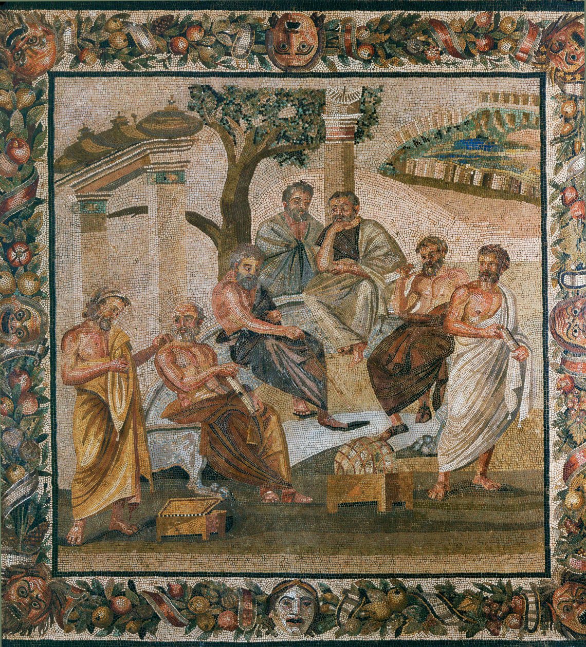 Uma conversa entre filósofos de Erich Lessing