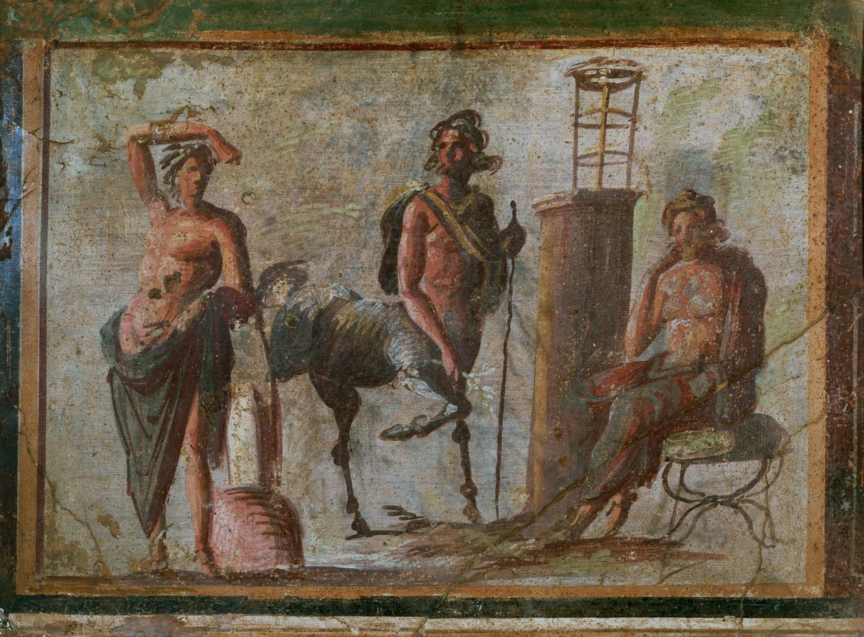 Apolo, Quíron e Hipócrates de Erich Lessing