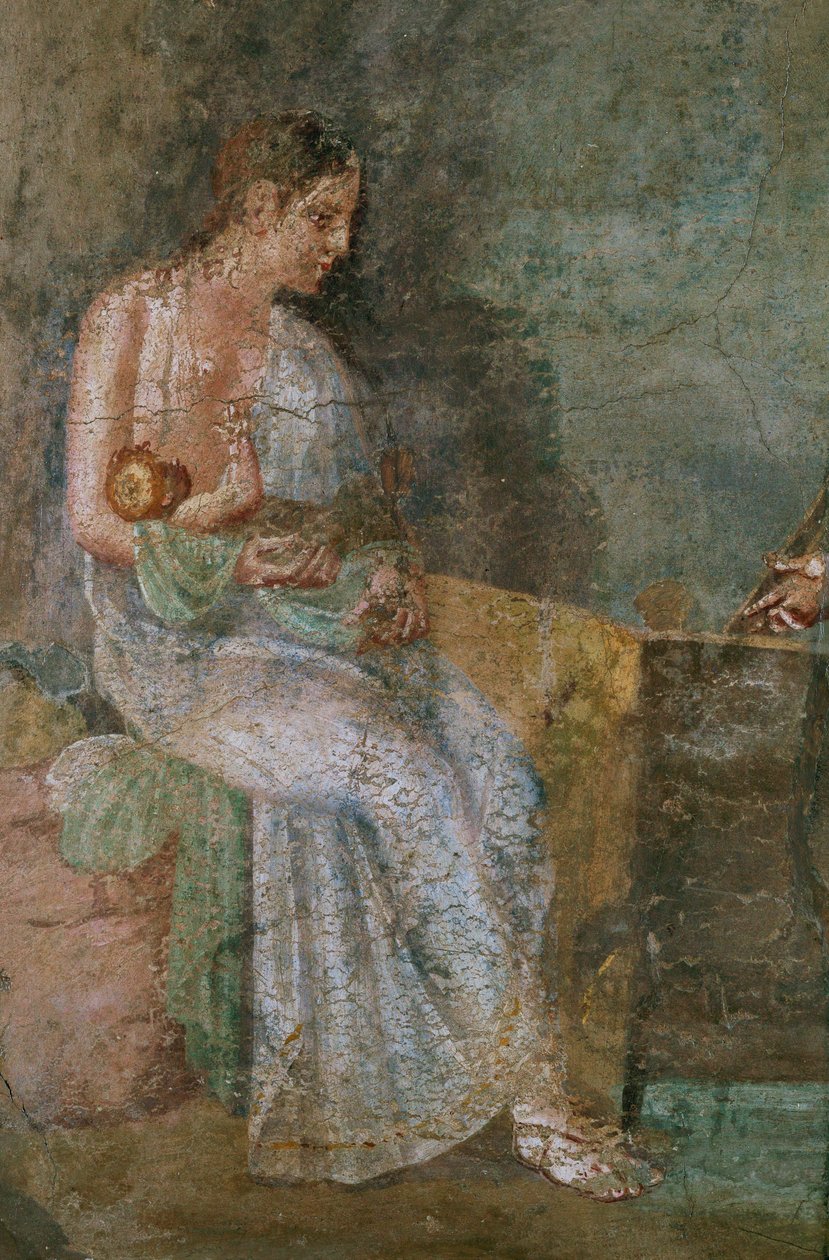 Dânae e Perseu em criança de Erich Lessing