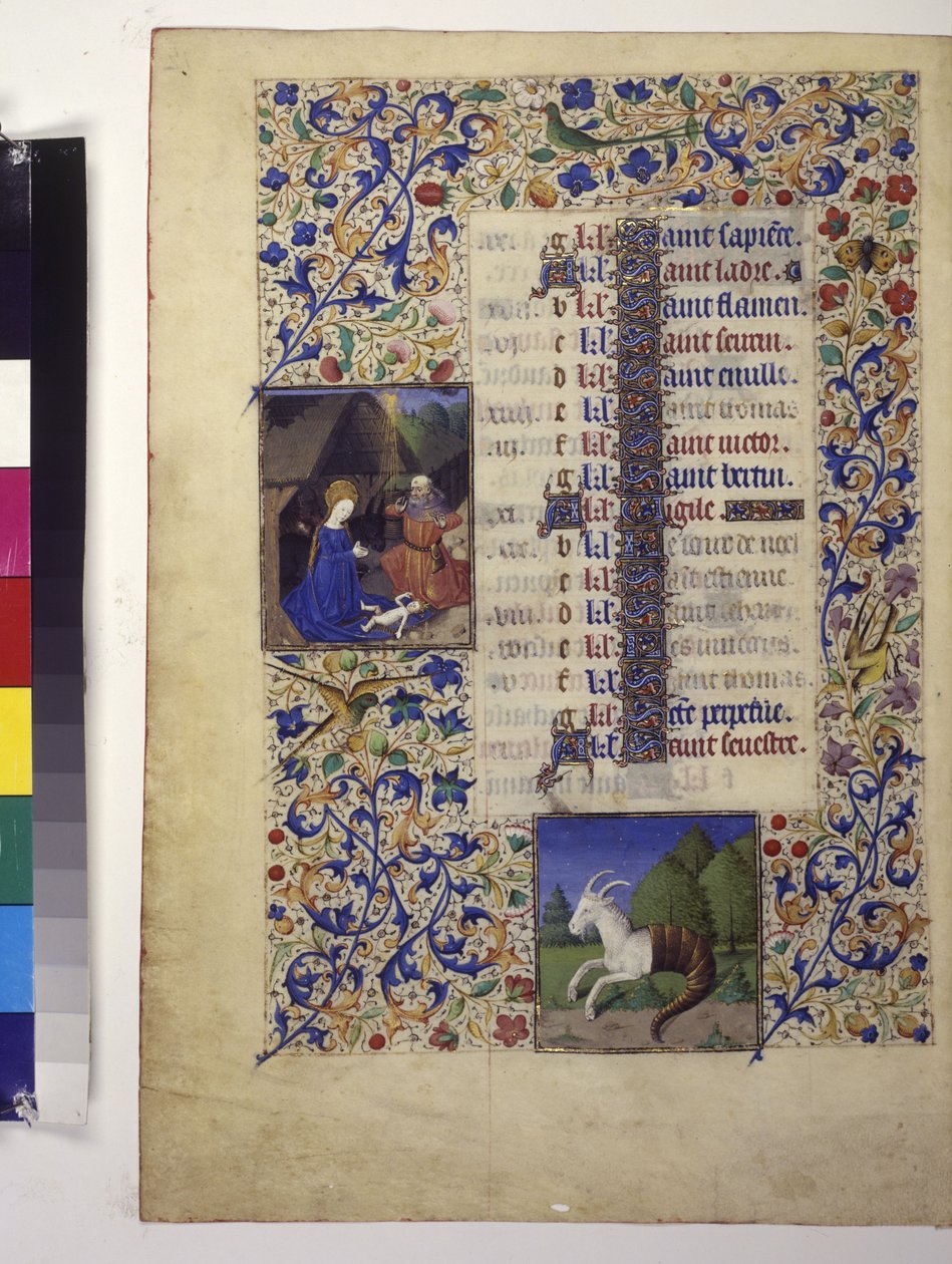 Página inteira: página do calendário de dezembro de Erich Lessing