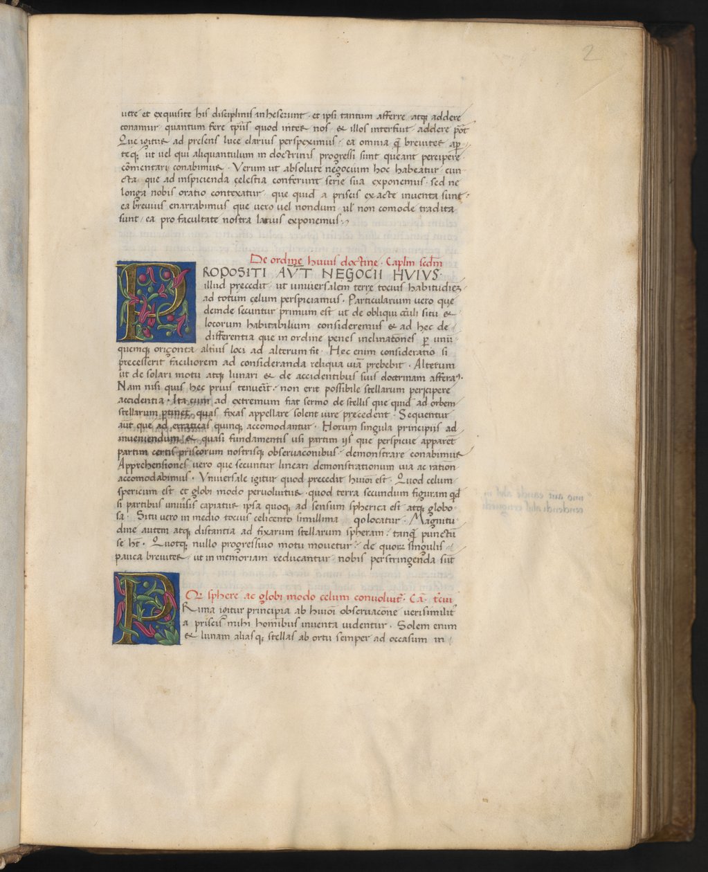 Página inteira: texto com duas iniciais "P de Erich Lessing