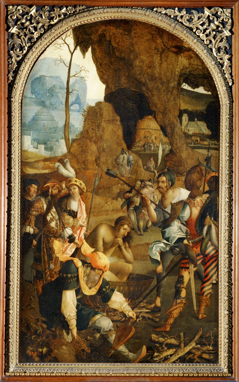 O martírio de São João Evangelista ... de Erich Lessing