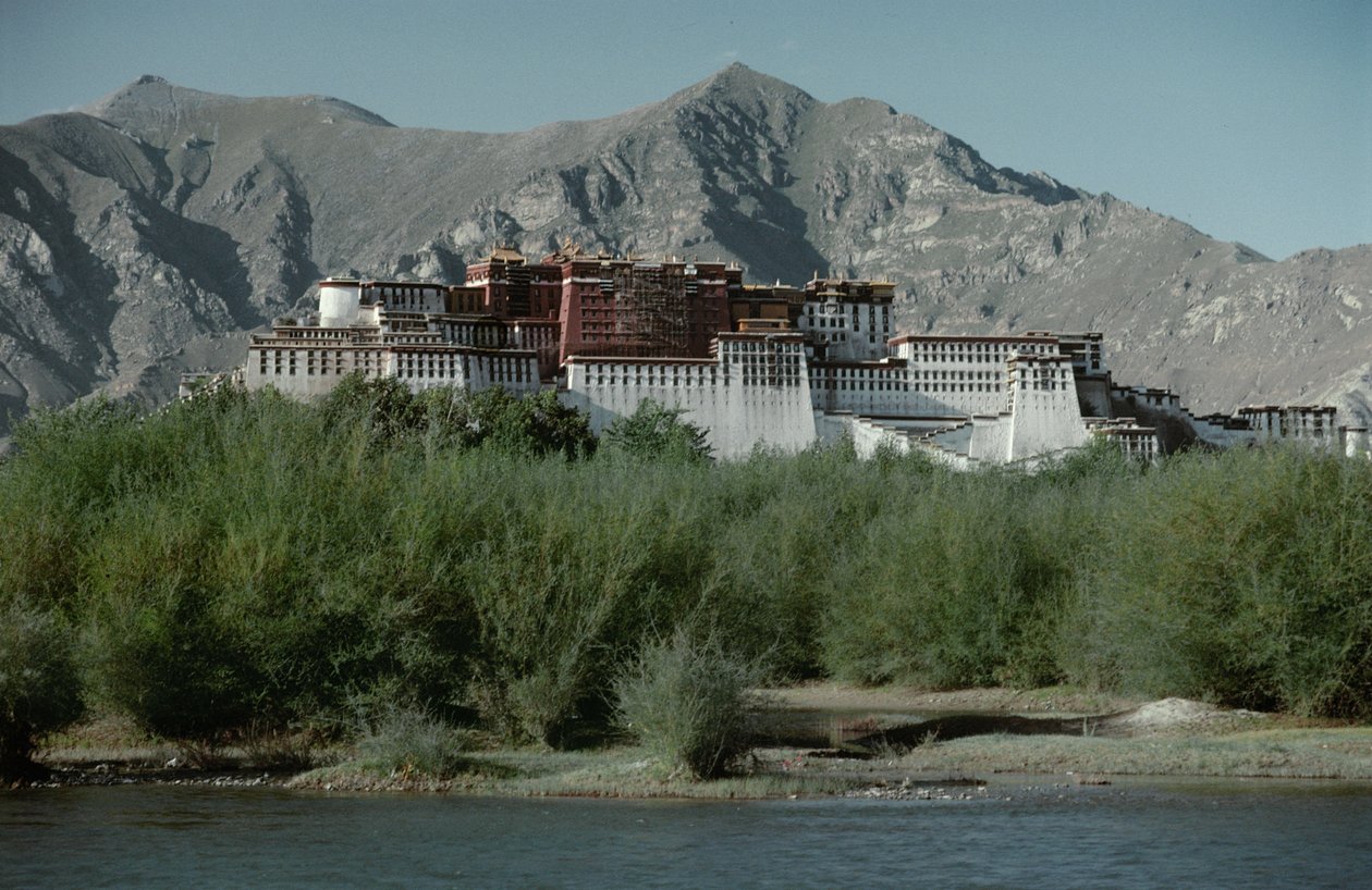 Palácio de Potala, Lhasa, Tibete (foto) de Erich Lessing