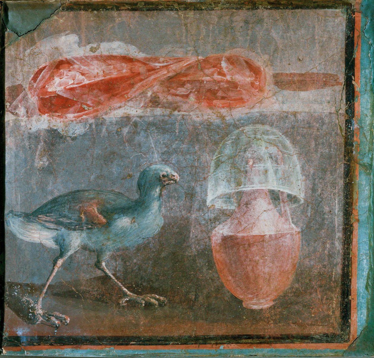 Natureza morta com frango de Erich Lessing