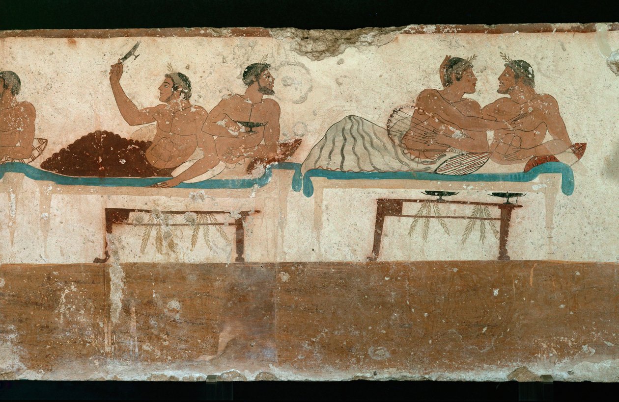 O banquete fúnebre de Erich Lessing