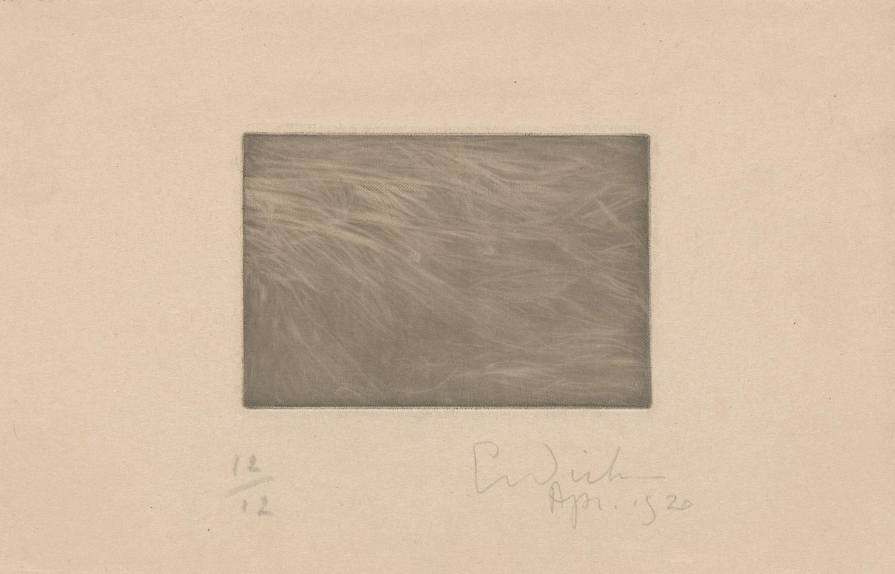 Abstracte compositie de Erich Wichmann (signed by artist)
