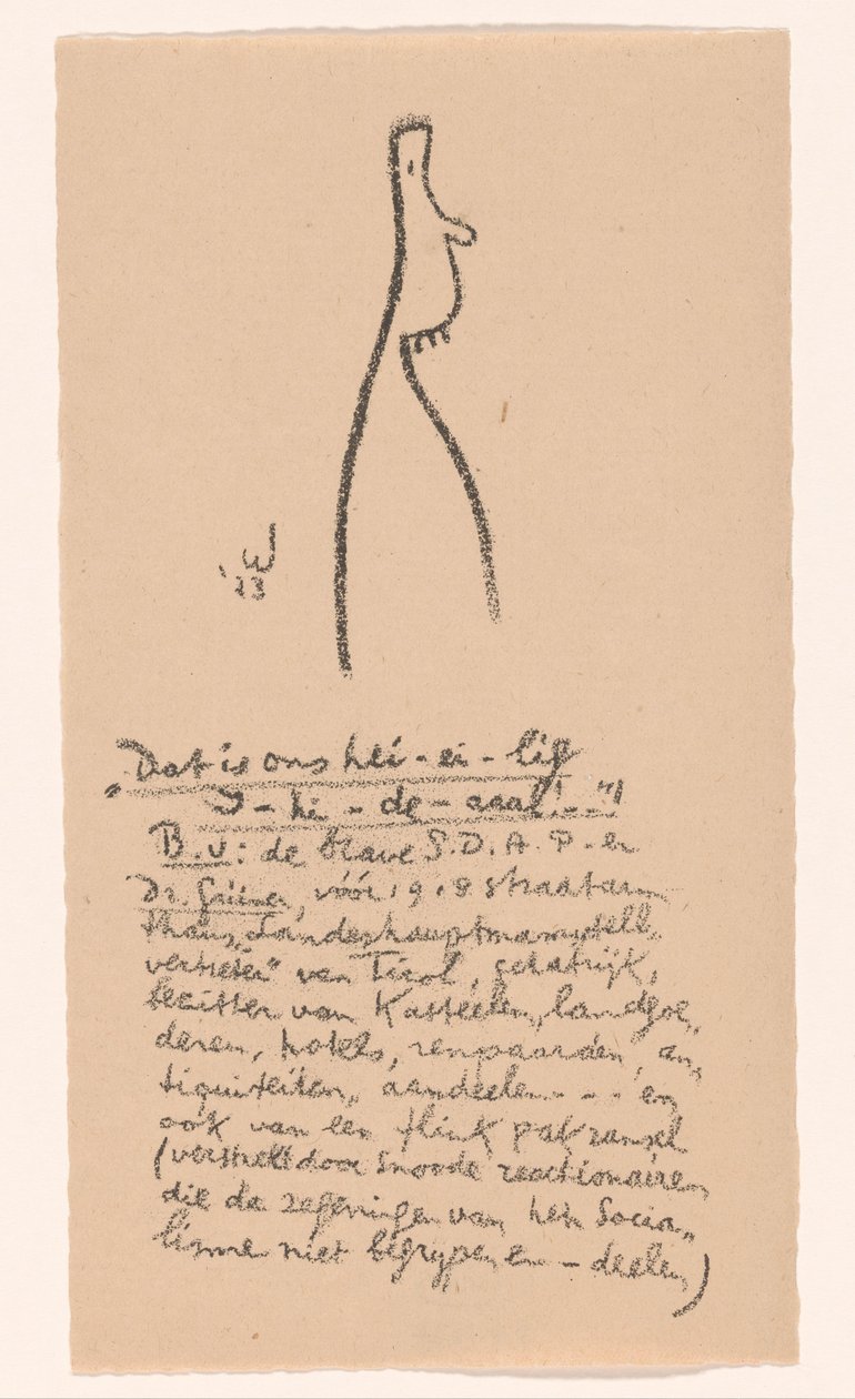 figura de caricatura Idealistas II e Notas Adicionais (título original da série) de Erich Wichmann