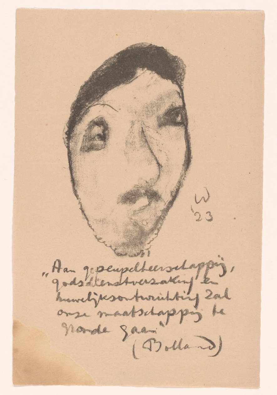 Caricatura de Gerard Bolland de Erich Wichmann