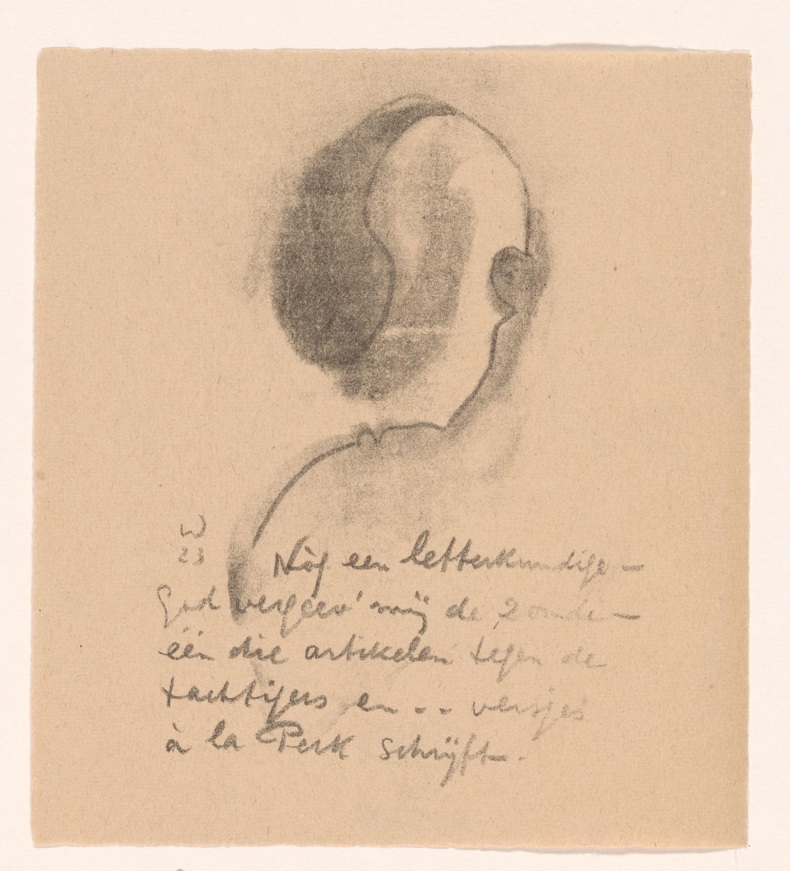 Caricatura de um homem de letras
Idealistas II e outros Cânticos (título original da série) de Erich Wichmann