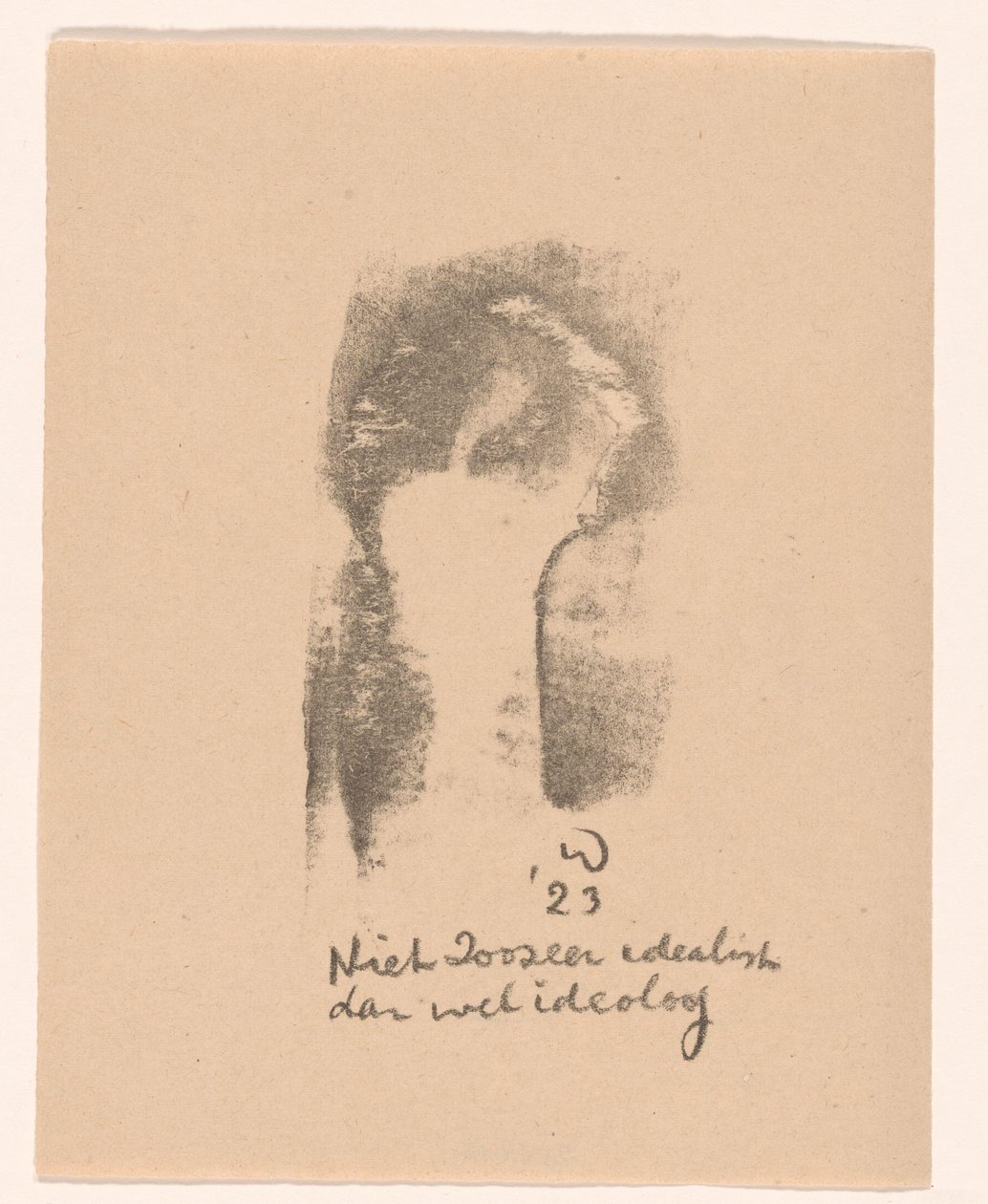 Não tanto idealista como ideólogo (título original sobre o objecto) de Erich Wichmann