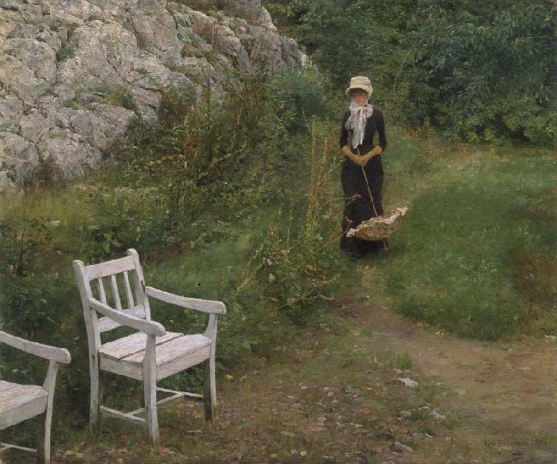 Em ambiente familiar de Erik Theodor Werenskiold