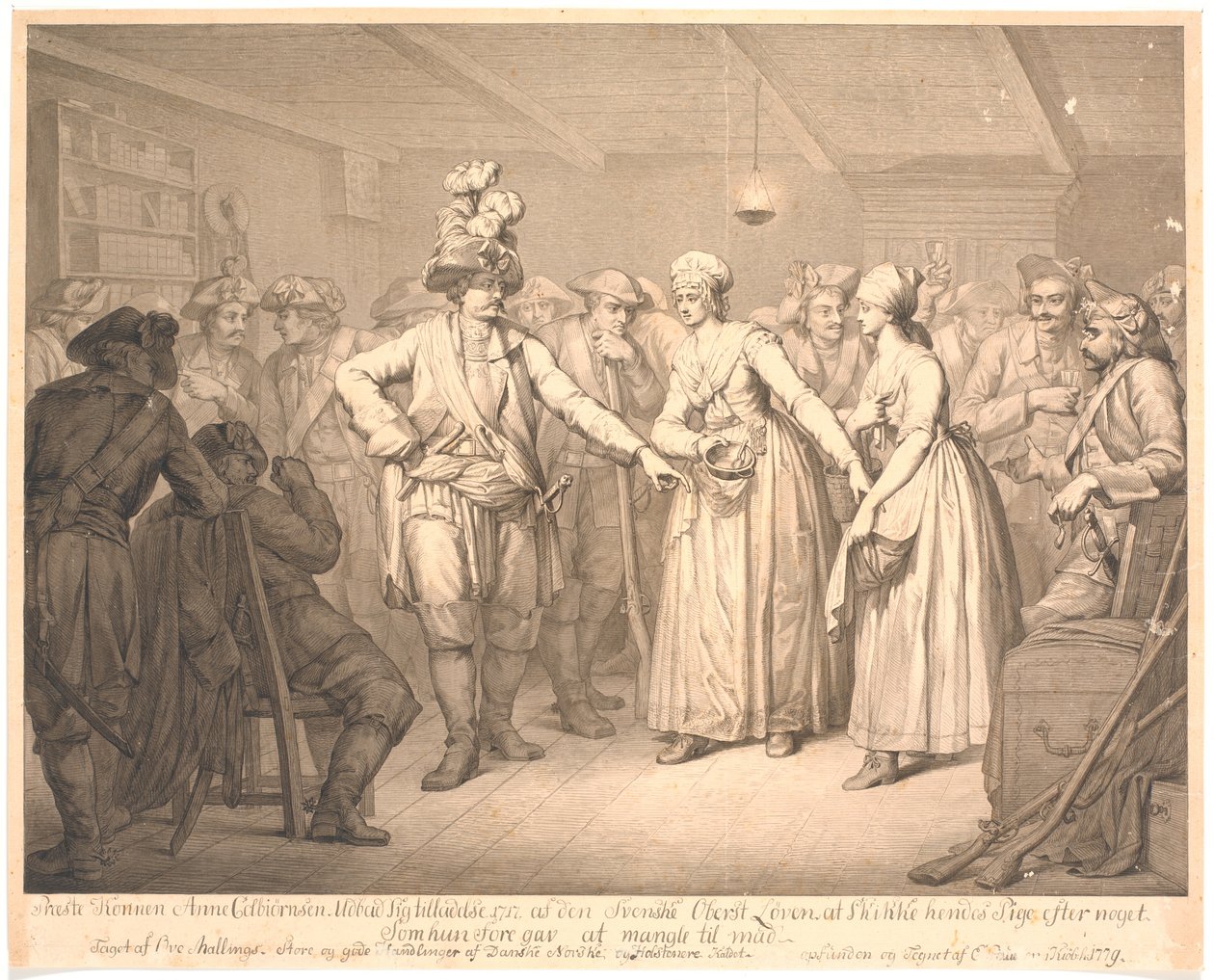 Anne Colbjørnsen na reitoria de Norderhaug de Erik Pauelsen
