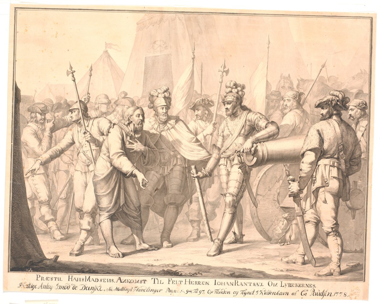 Hans Madsen em Johan Rantzau de Erik Pauelsen