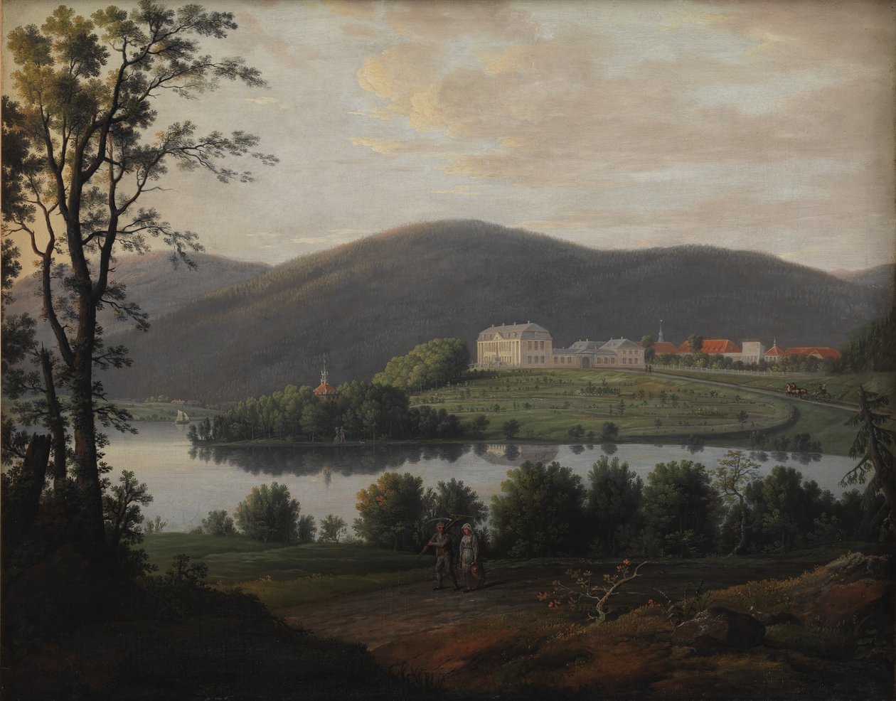 Vista de Bogstad na Noruega de Erik Pauelsen