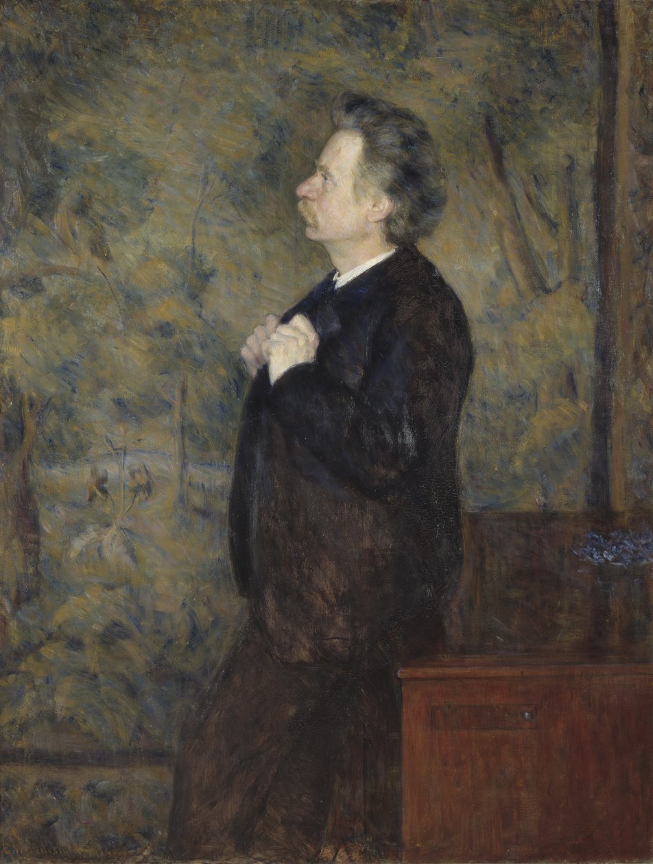Edvard Grieg, 1892 de Erik Theodor Werenskiold