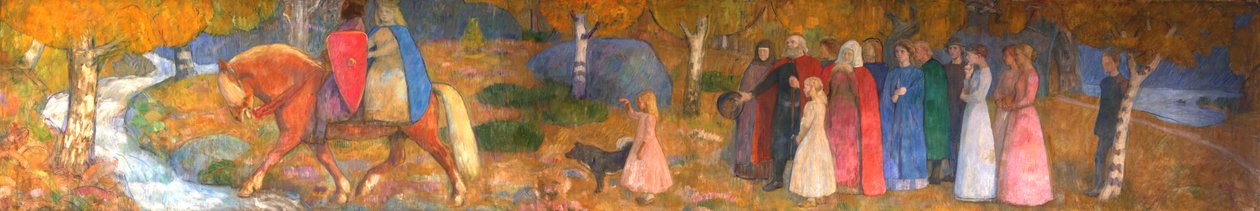 Little Kjersti e Elvenking de Erik Theodor Werenskiold