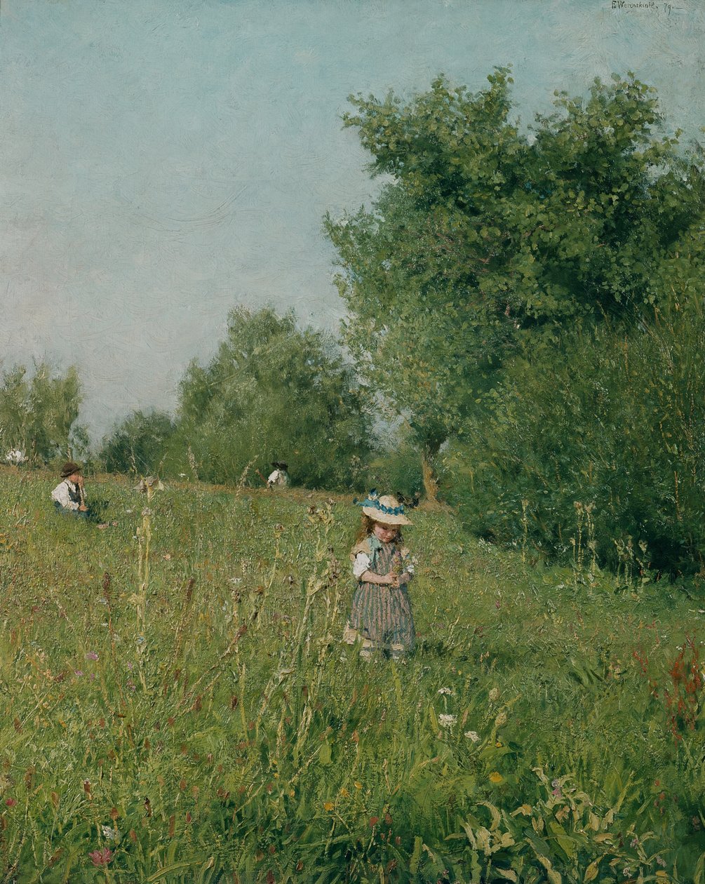 Sol, Piping de Erik Theodor Werenskiold
