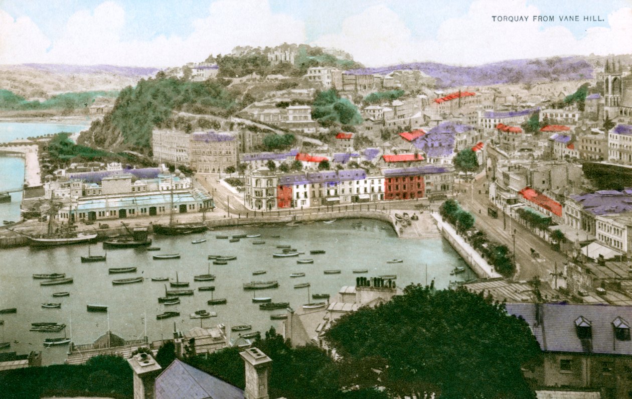 Torquay, Devon, início do século XX. de Ern Bishop