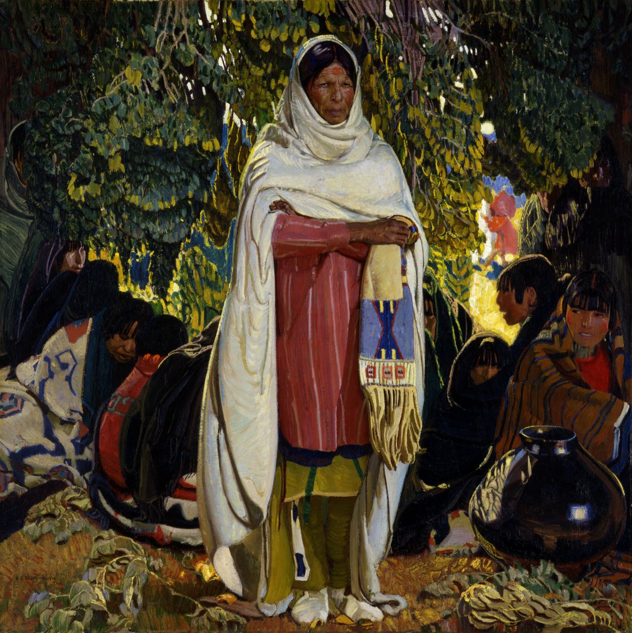 O presente de Ernest L. Blumenschein