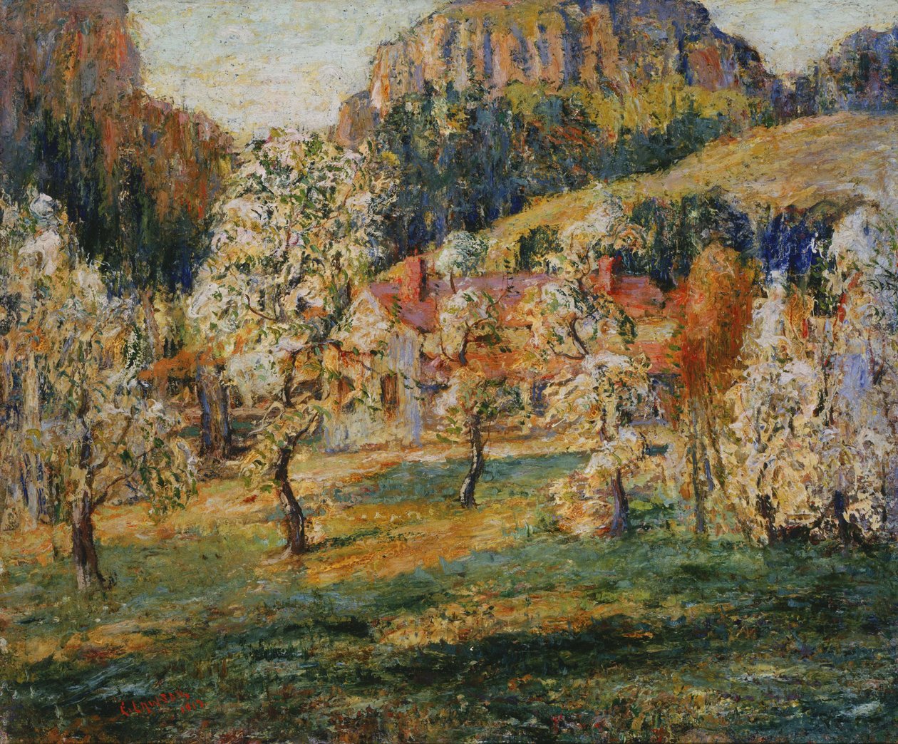 Maio nas montanhas de Ernest Lawson