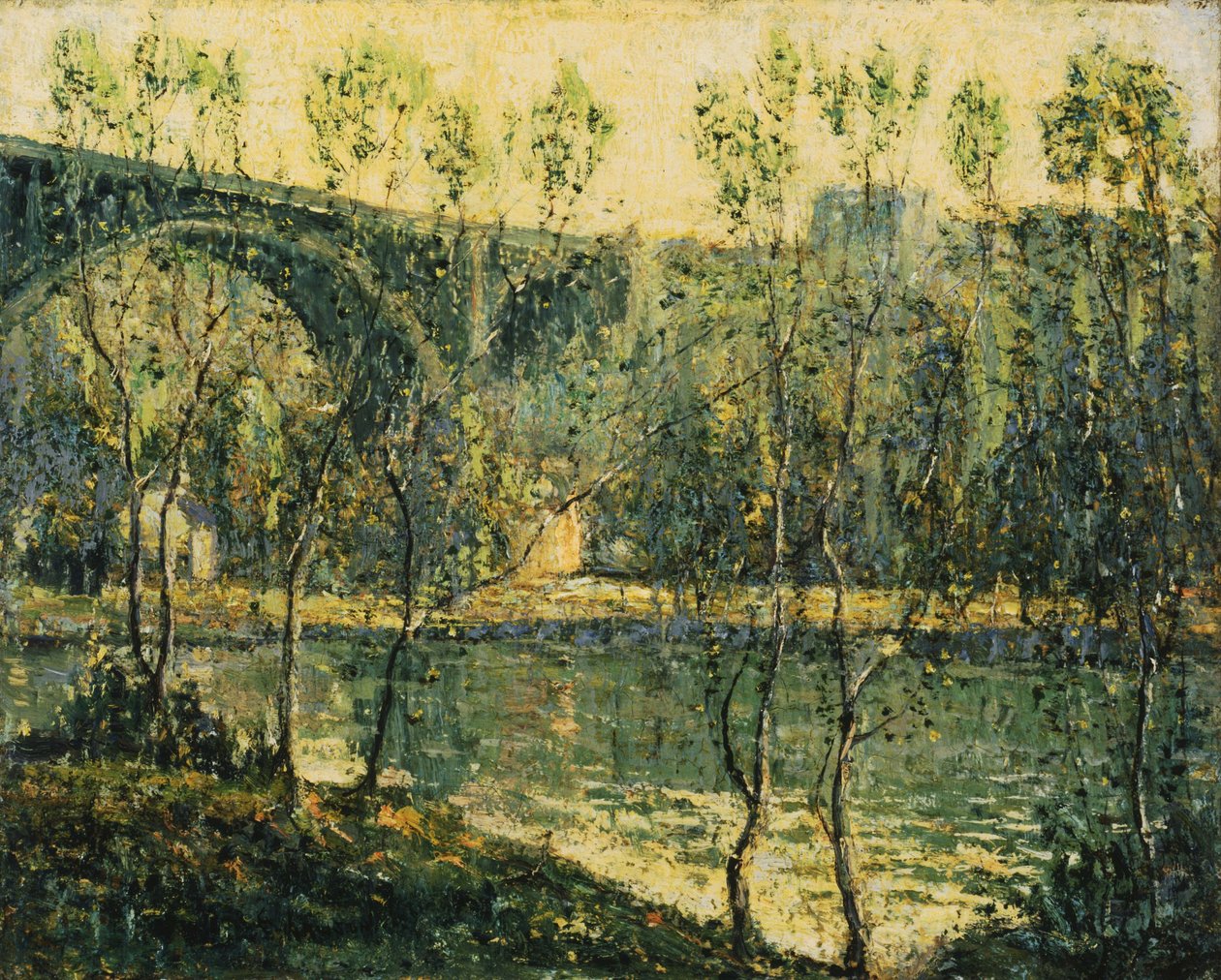 Manhã de primavera de Ernest Lawson