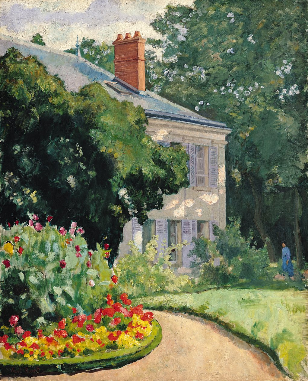 O jardim em Queue-en-Brie de Ernest Rouart