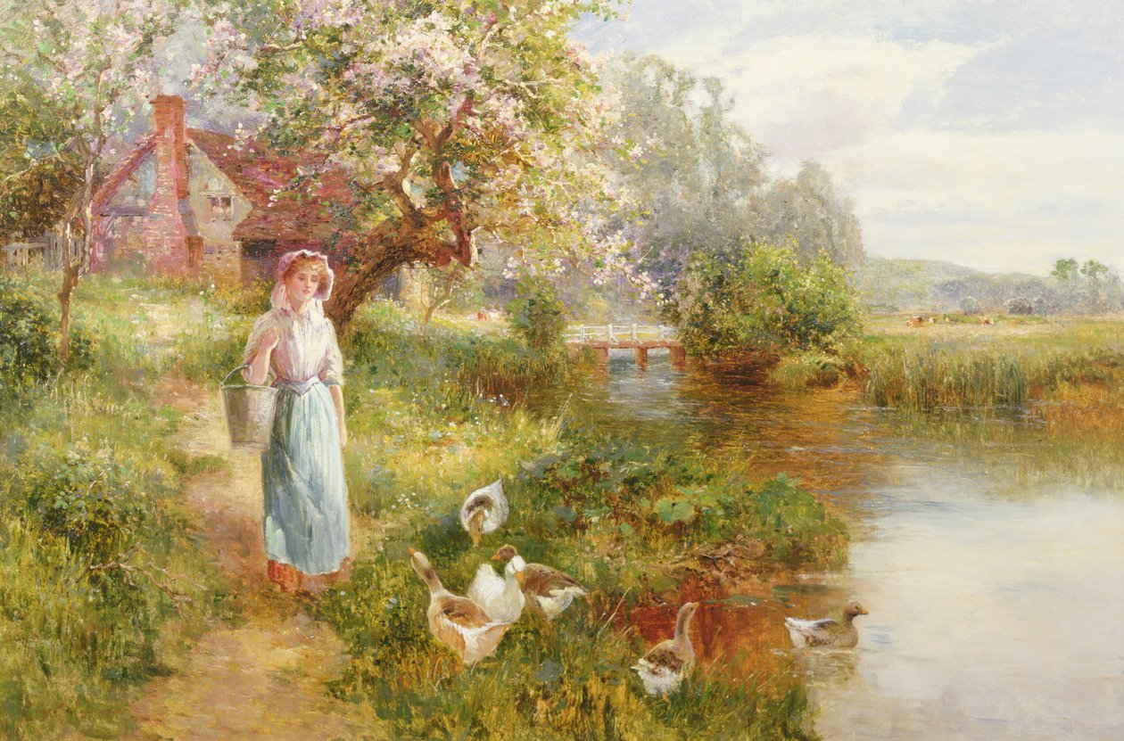 Primavera (ver 153941 para par) de Ernest Walbourn