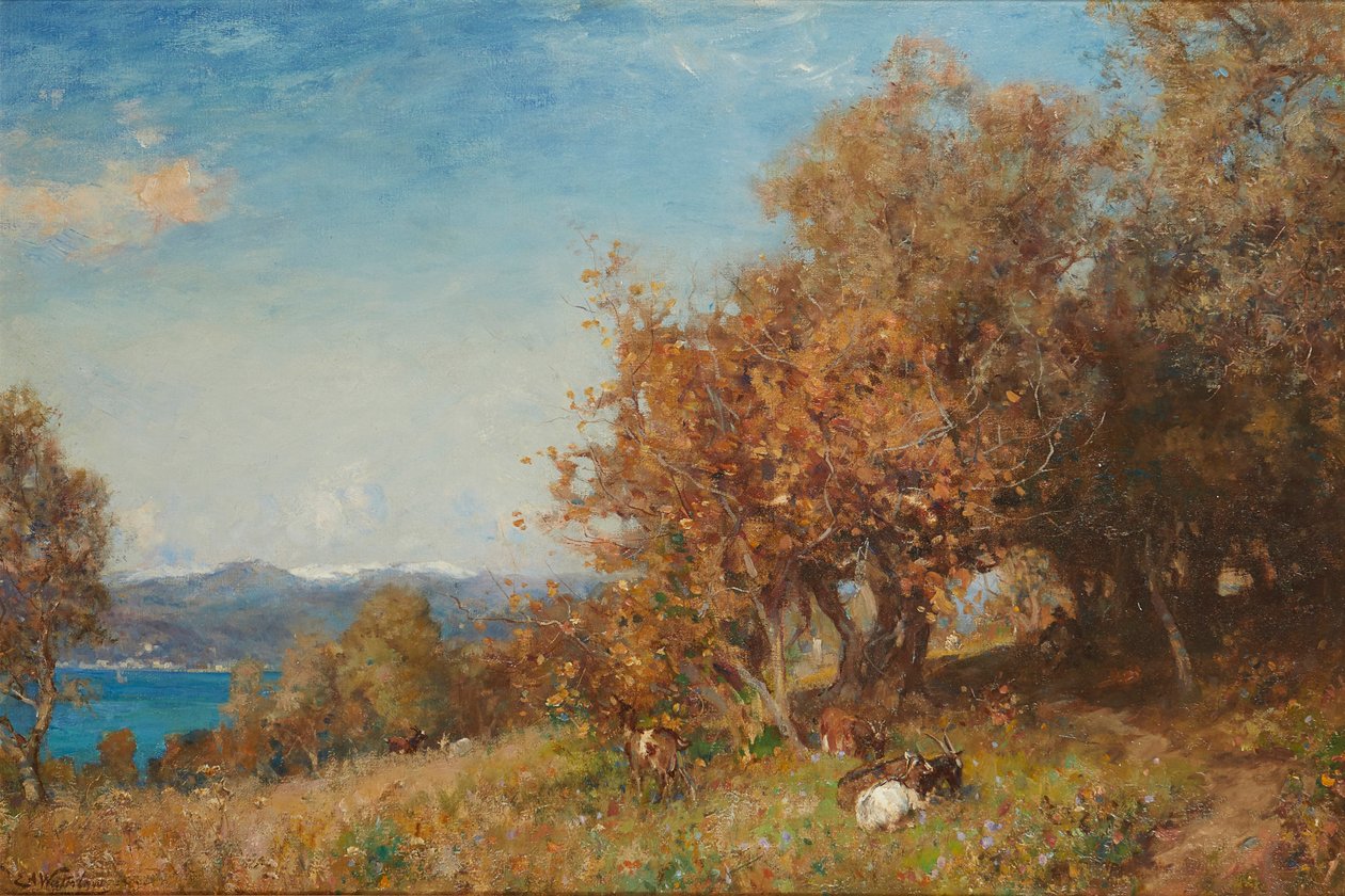 paisagem de Ernest Albert Waterlow