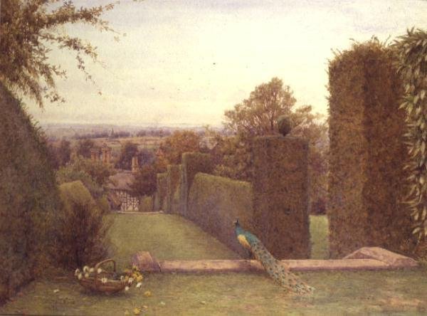 Igreja Abberton de Rous Lench Court de Ernest Arthur Rowe