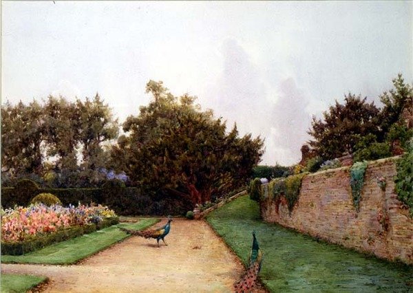 Abaixo do The Terrace, Penshurst, Kent de Ernest Arthur Rowe