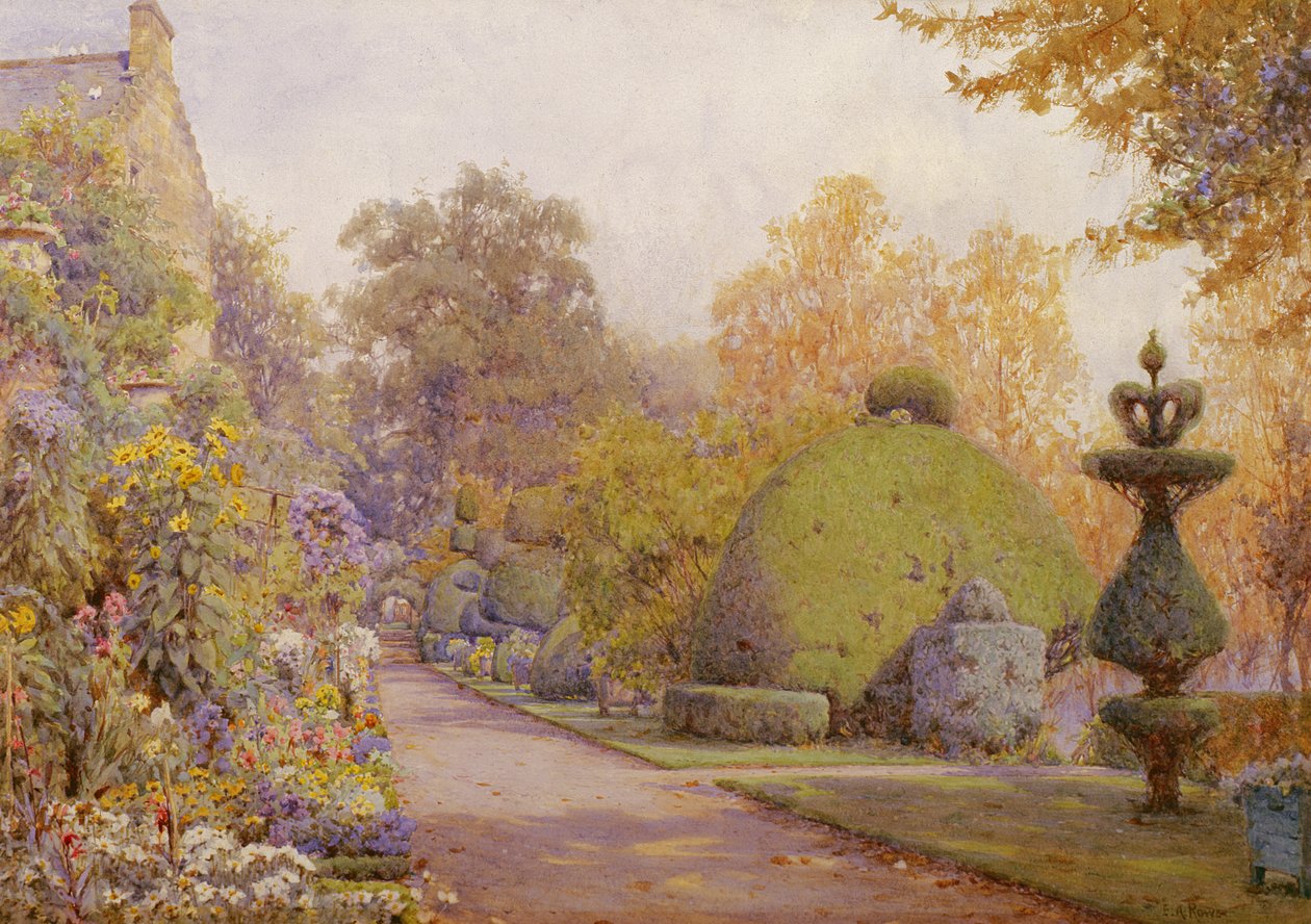 O Caminho dos Teixos, Barncluith, Strathclyde de Ernest Arthur Rowe