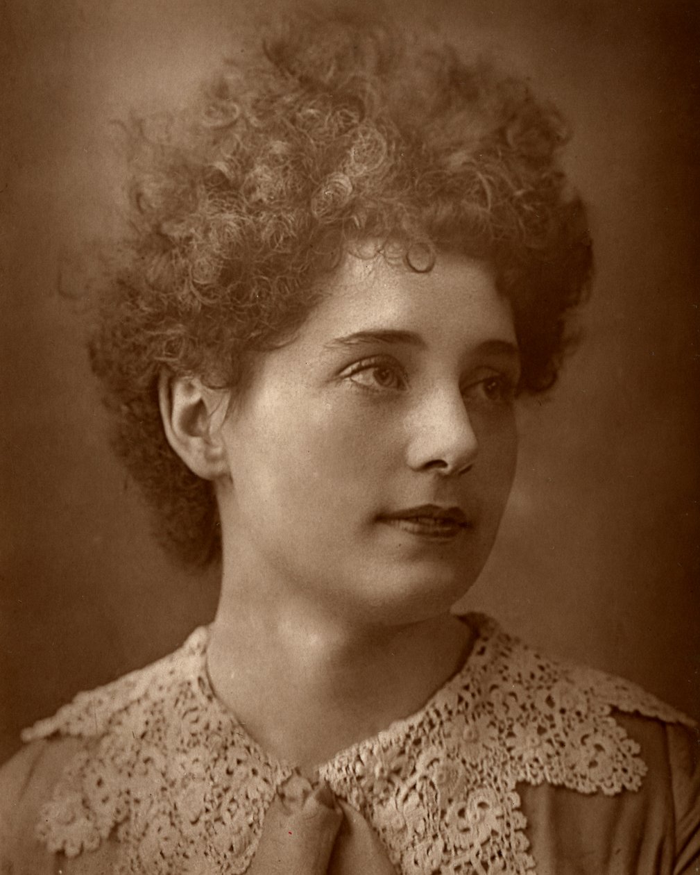 Blanche Horlock, atriz britânica, 1887 de Ernest Barraud