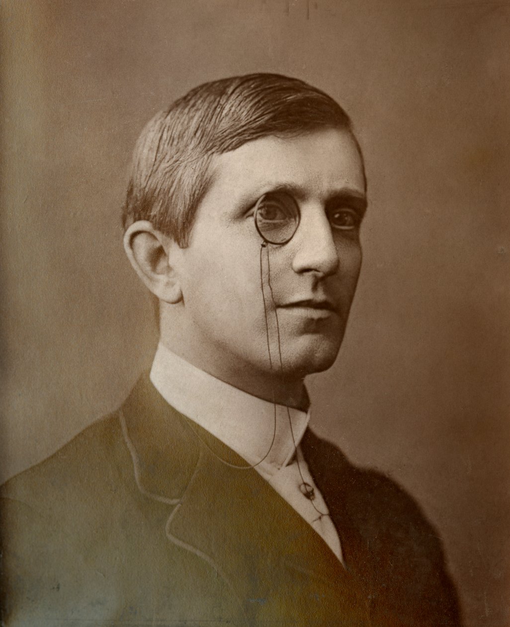 Brandon Thomas, ator britânico, dramaturgo e compositor, 1887 de Ernest Barraud