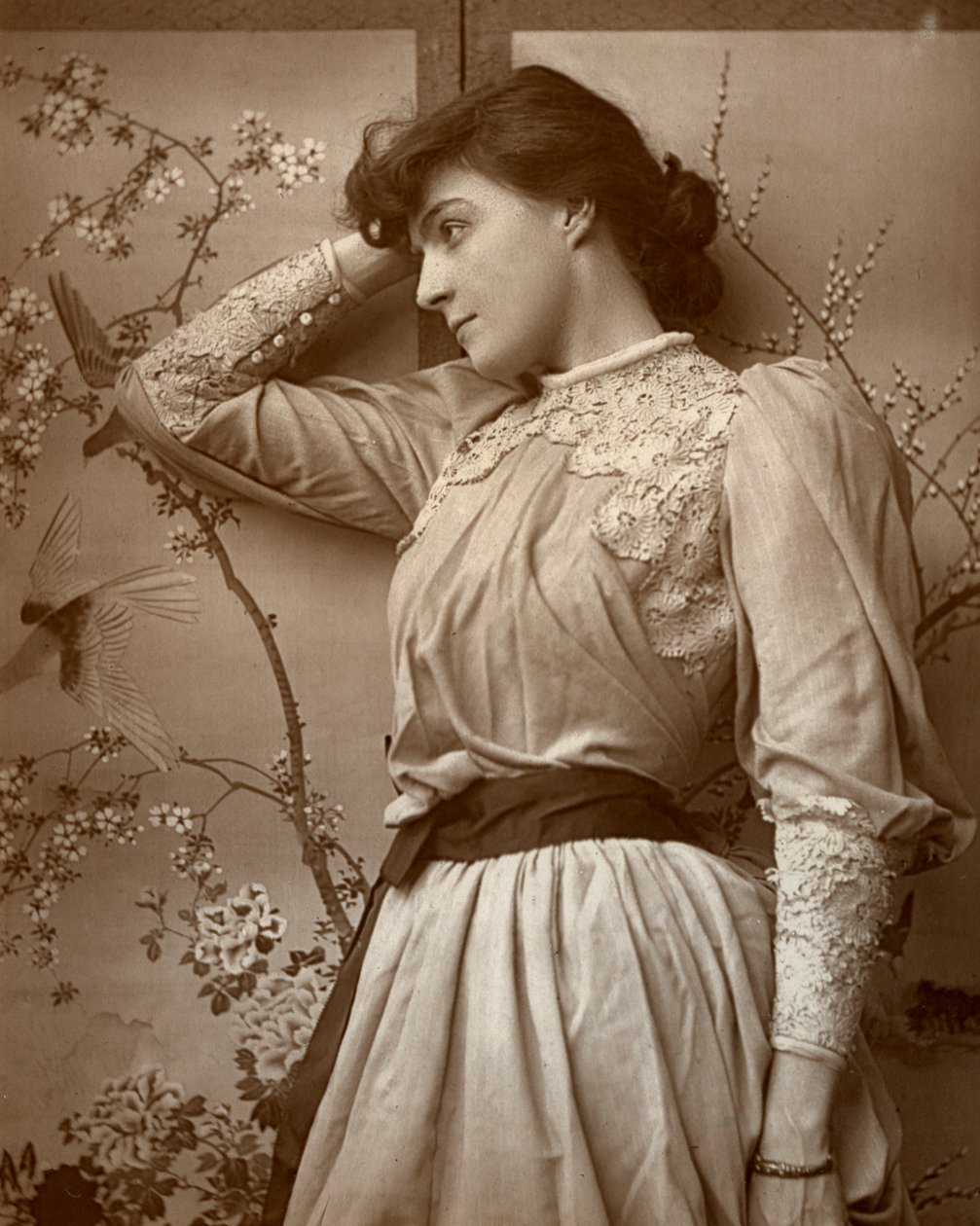 Cora Urquhart Brown-Potter, atriz americana, 1887 de Ernest Barraud