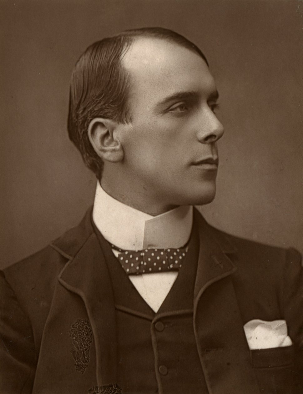 Edward Smith Willard, ator britânico, 1888. de Ernest Barraud