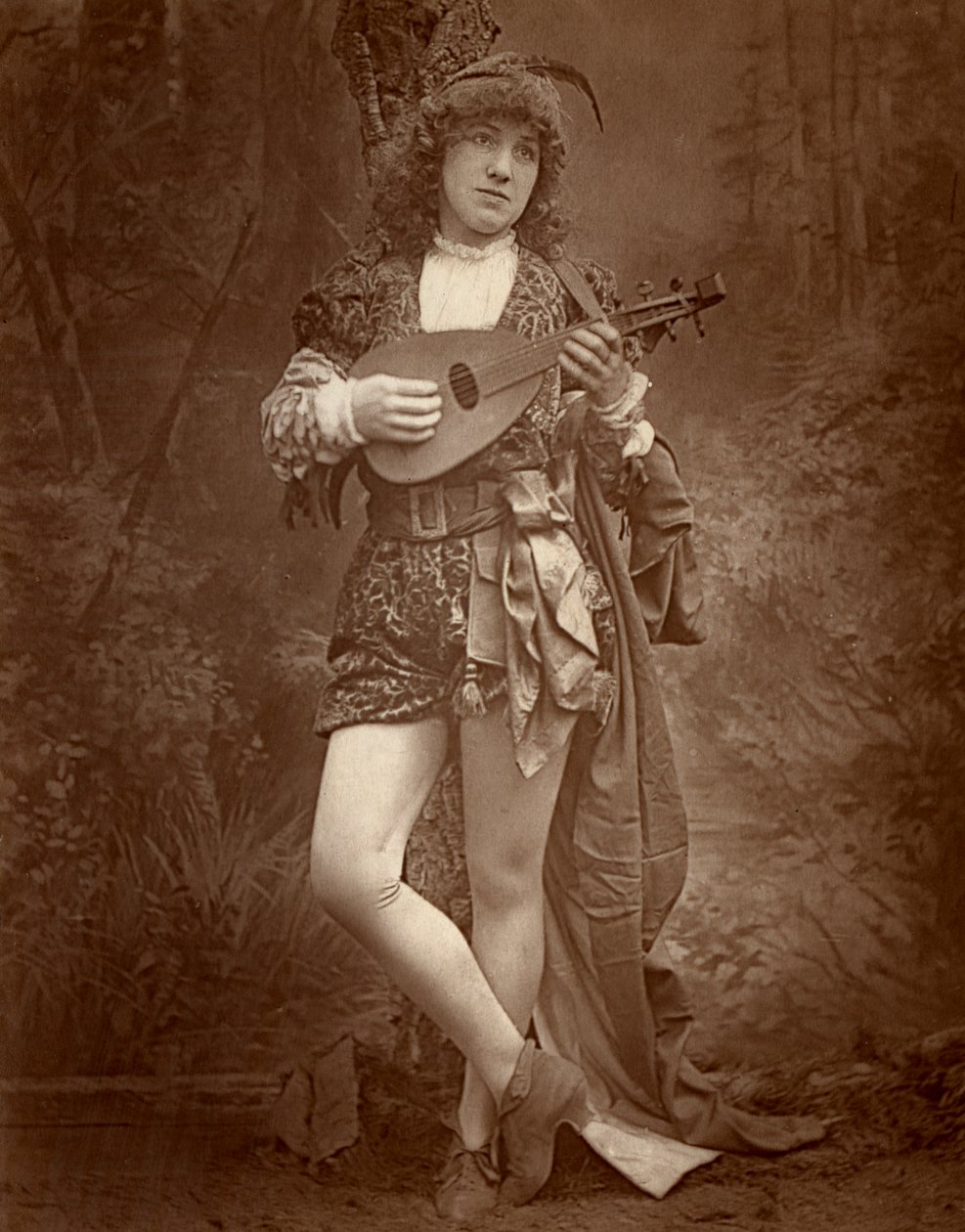 Grace Hawthorne, atriz americana, 1888. de Ernest Barraud