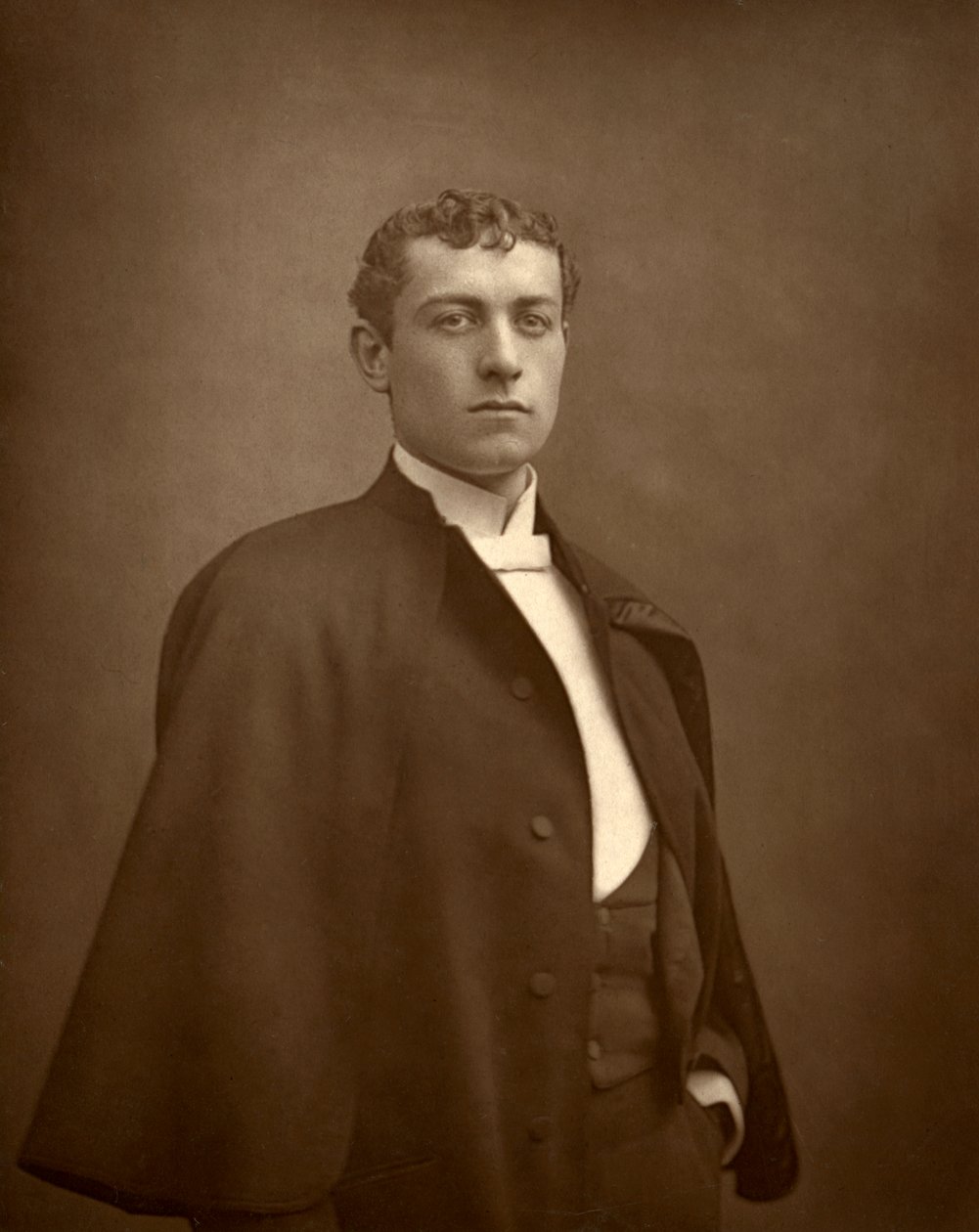 Lewis Waller, ator britânico, 1887 de Ernest Barraud