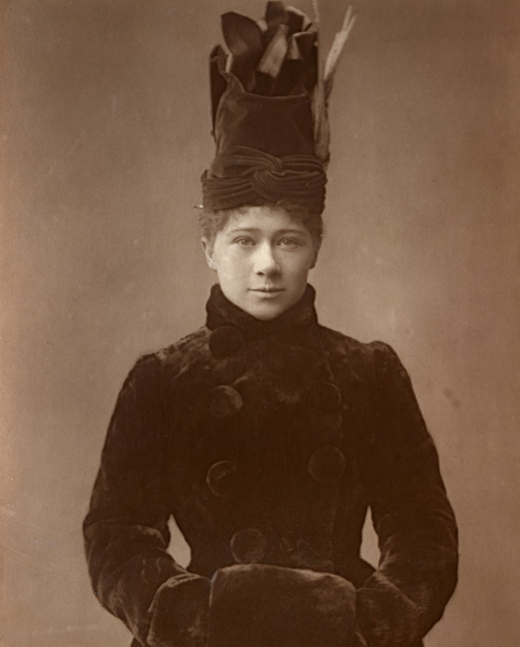 Marie Tempest, atriz e cantora britânica, 1888. de Ernest Barraud