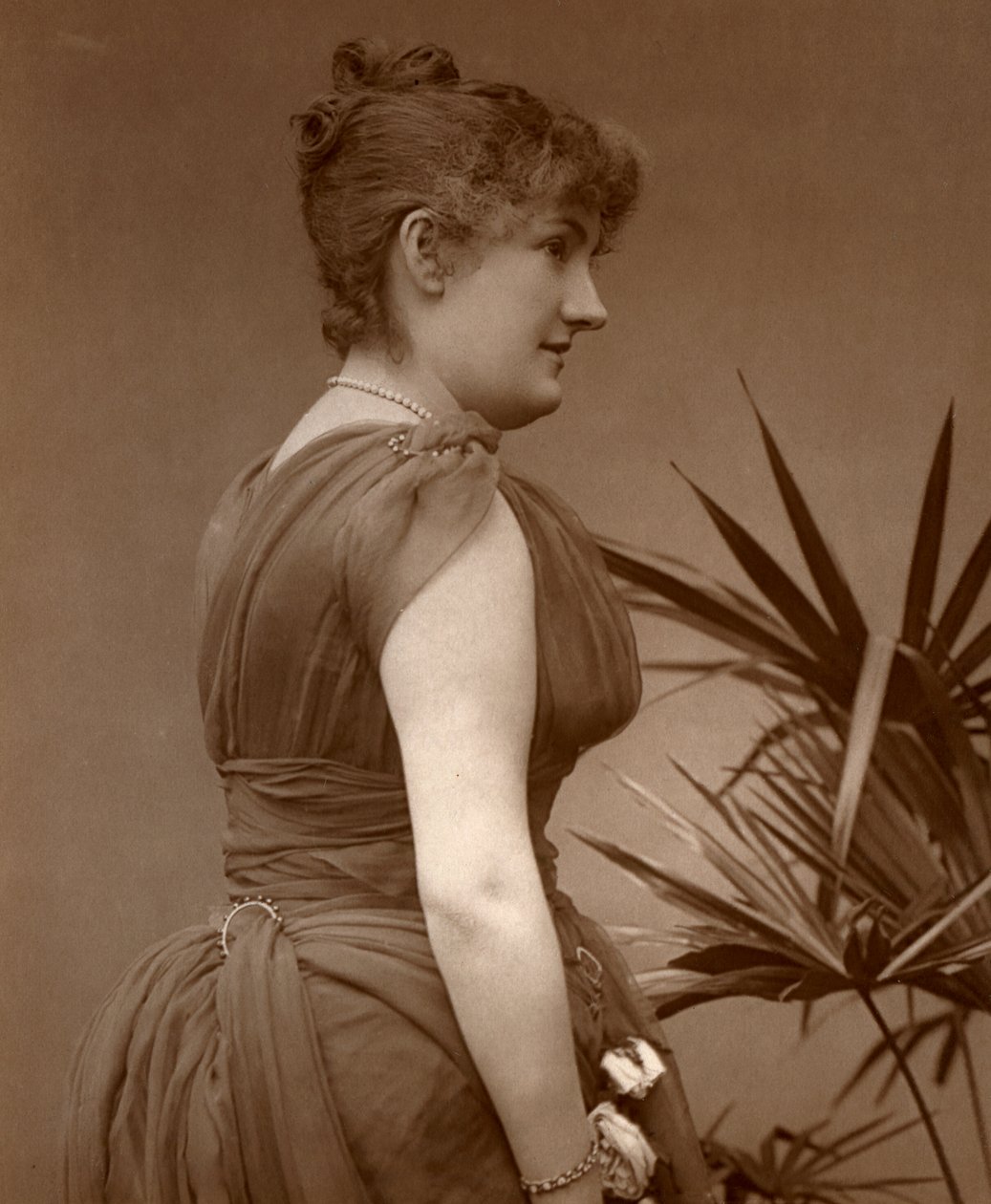 Edith Woodworth, atriz britânica, 1888 de Ernest Barraud