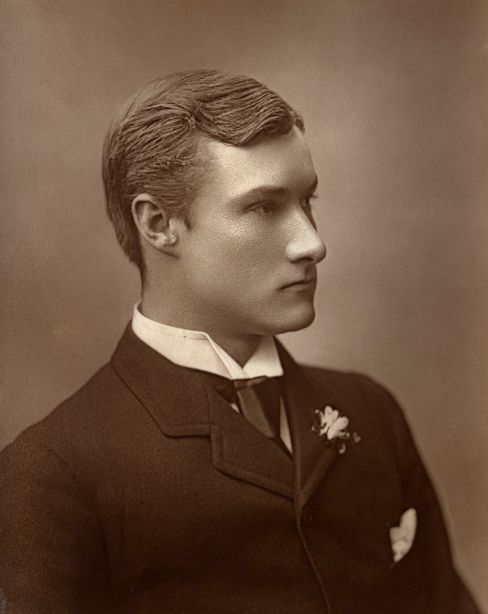 Percy Lynal, ator britânico, 1887 de Ernest Barraud