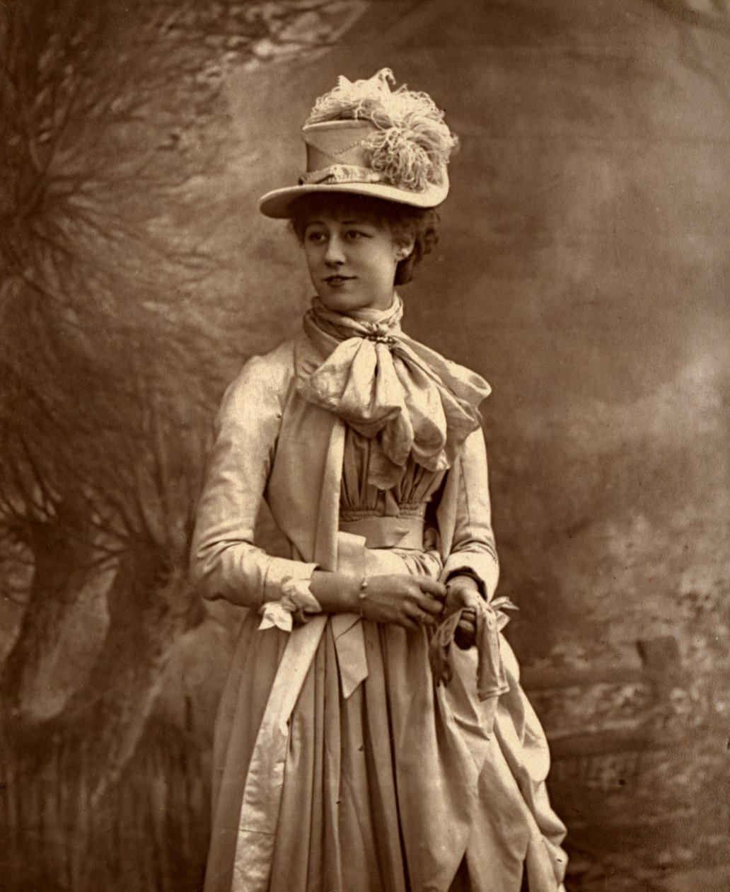 Violet Vanbrugh, atriz britânica, 1887. de Ernest Barraud