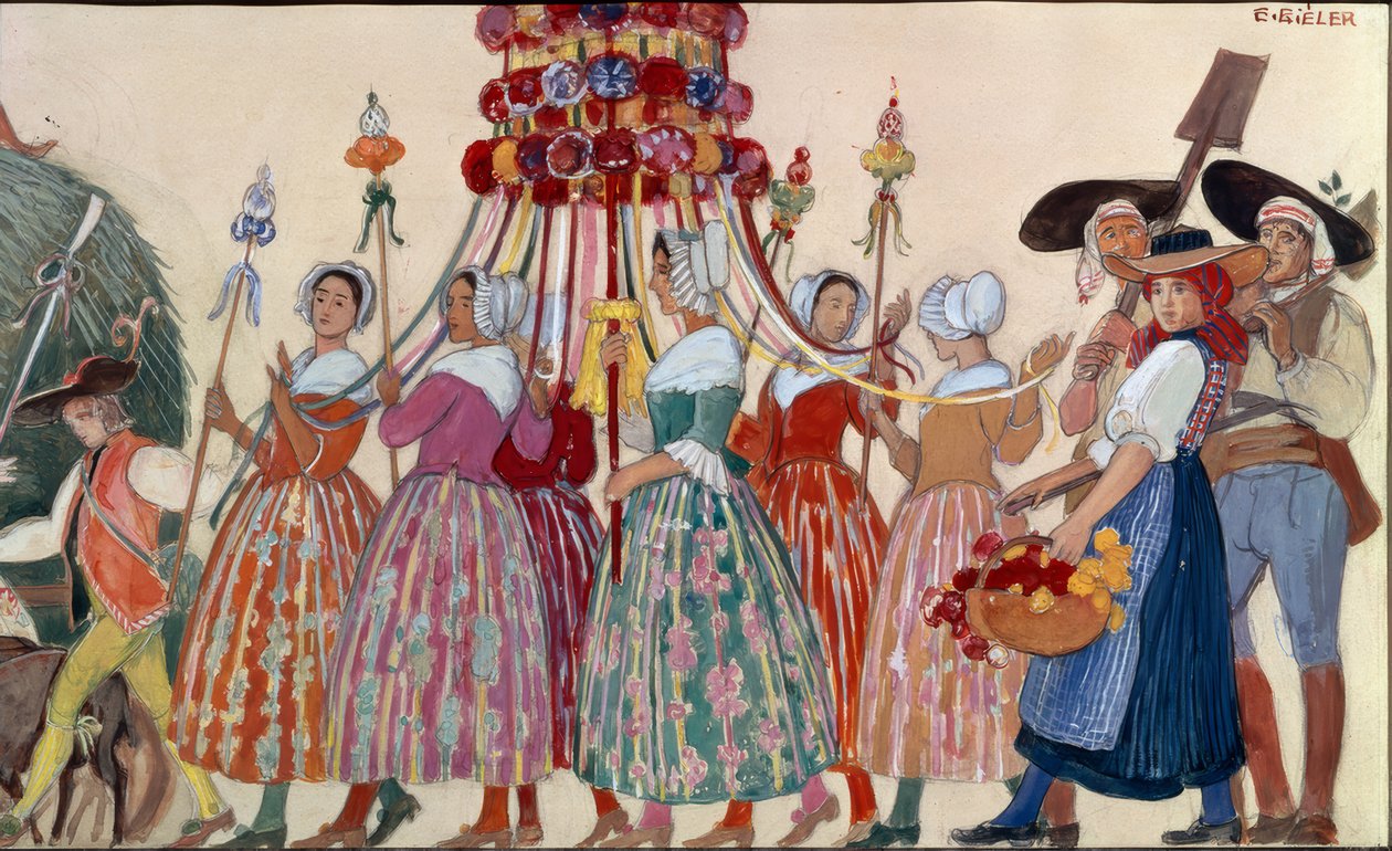 Procissão, O carro de feno de Ernest Bieler
