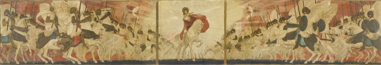 O Exército Celestial (óleo sobre tela) de Ernest Board