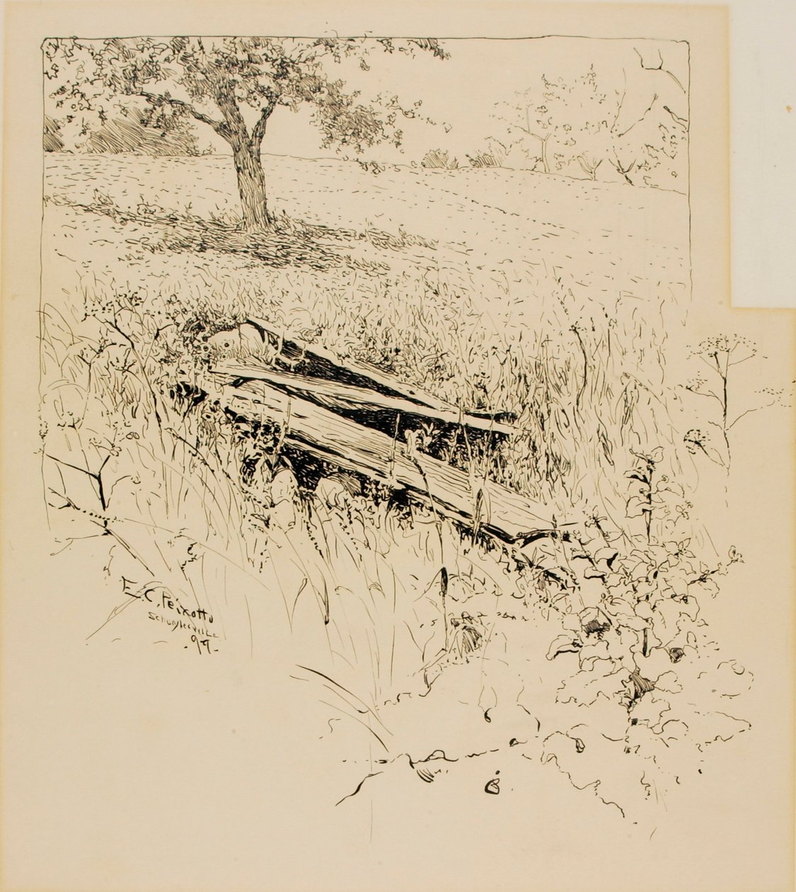 Captura do Forte Ticonderoga de Ernest C. Peixotto
