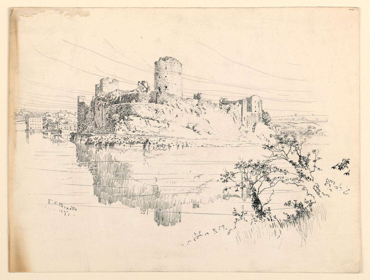 Castelo de Pembroke de Ernest Clifford Peixotto