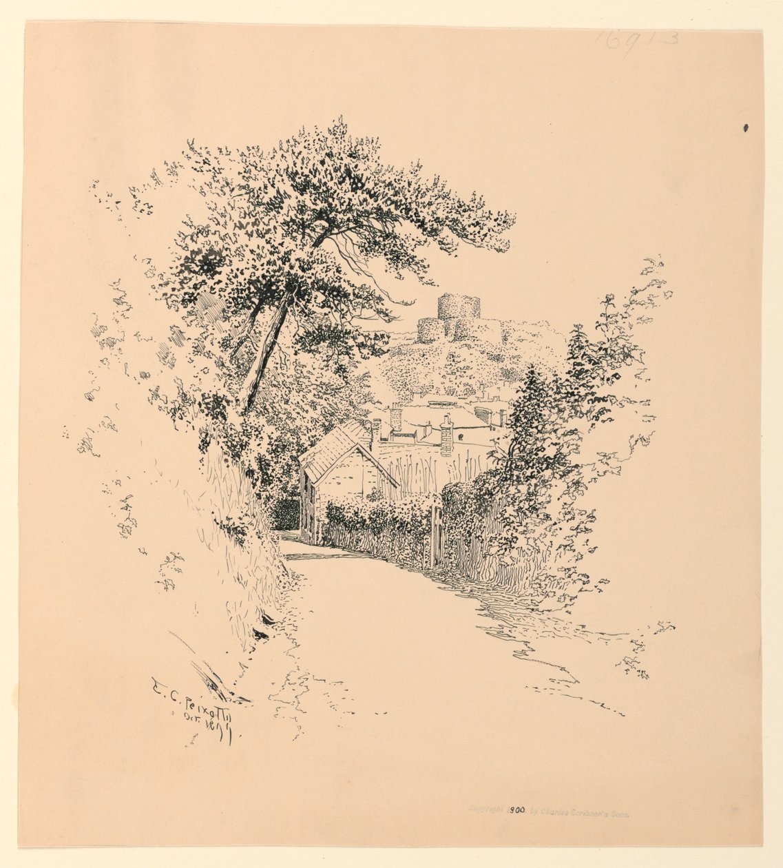 O Castelo de Launceston de Ernest Clifford Peixotto