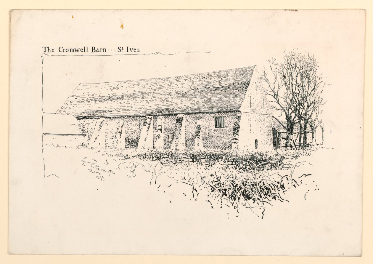 O Celeiro Cromwell, St. Ives de Ernest Clifford Peixotto