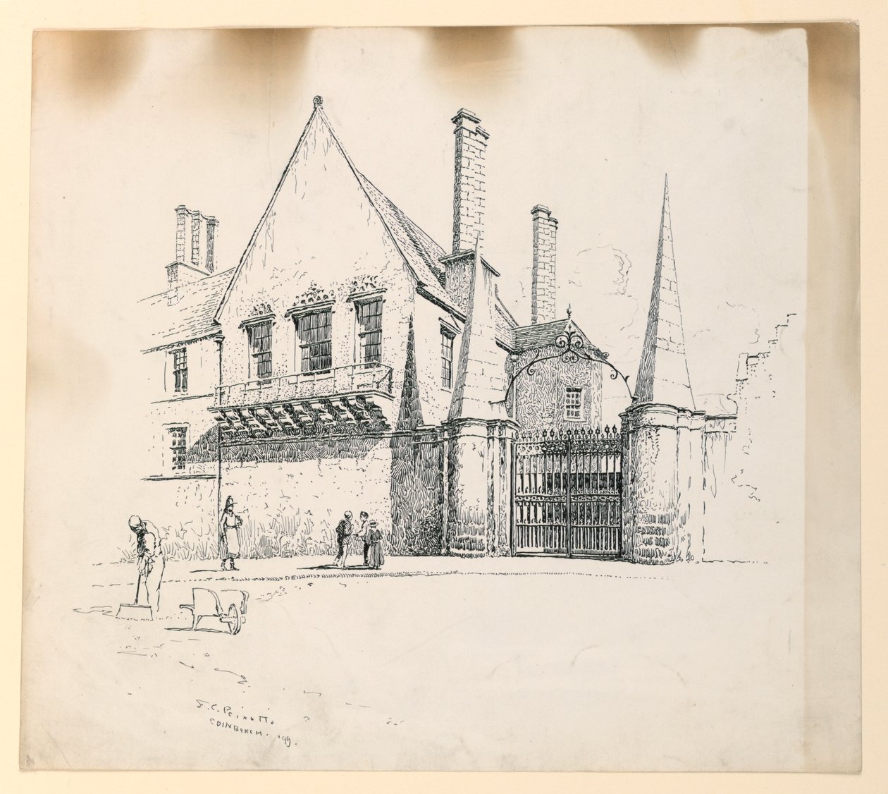 A Casa Moray, Edimburgo de Ernest Clifford Peixotto