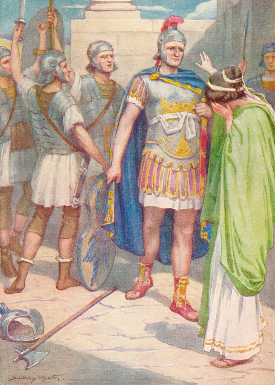 A tristeza da irmã de Horácio, c1912 1912 de Ernest Dudley Heath