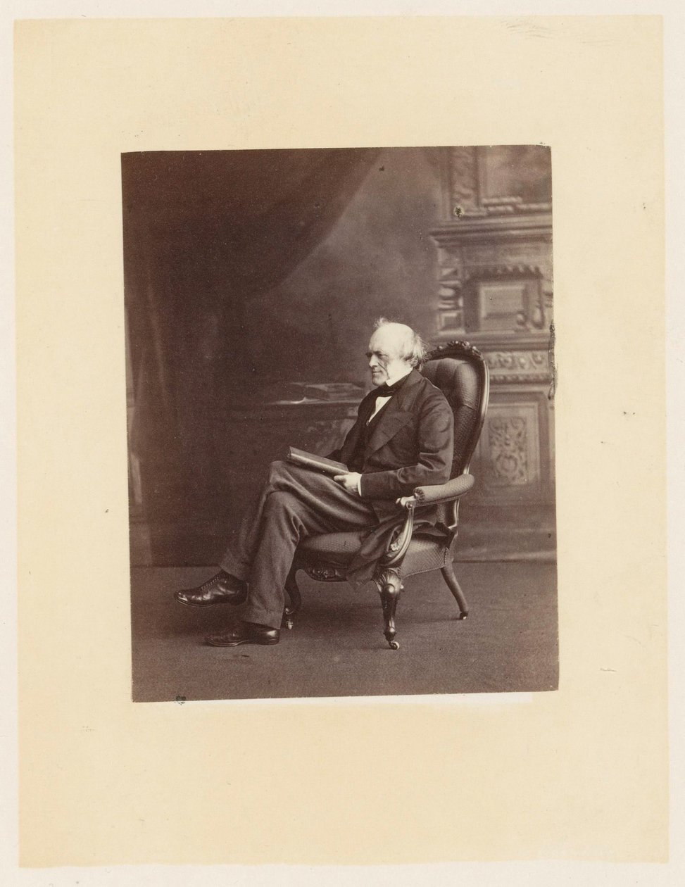 Charles Lyell, c.1863 (foto a p/b) de Ernest Edwards